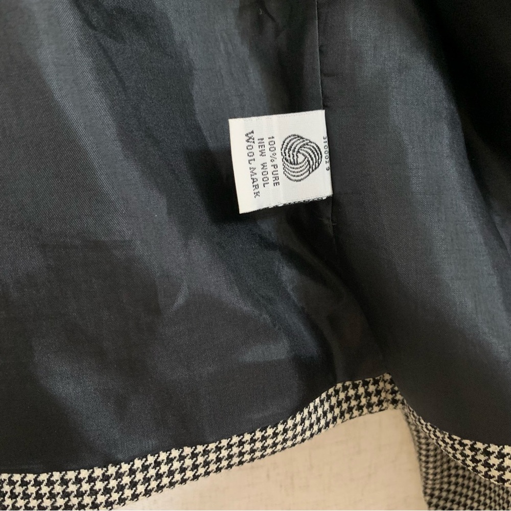 Pendleton Women’s Vintage Woolmark Houndstooth Cr… - image 6